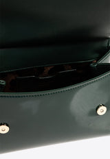 Medium Sicily Top Handle Bag in Patent Leather