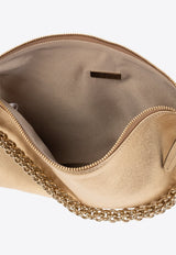 Callie Metallic Leather Handbag