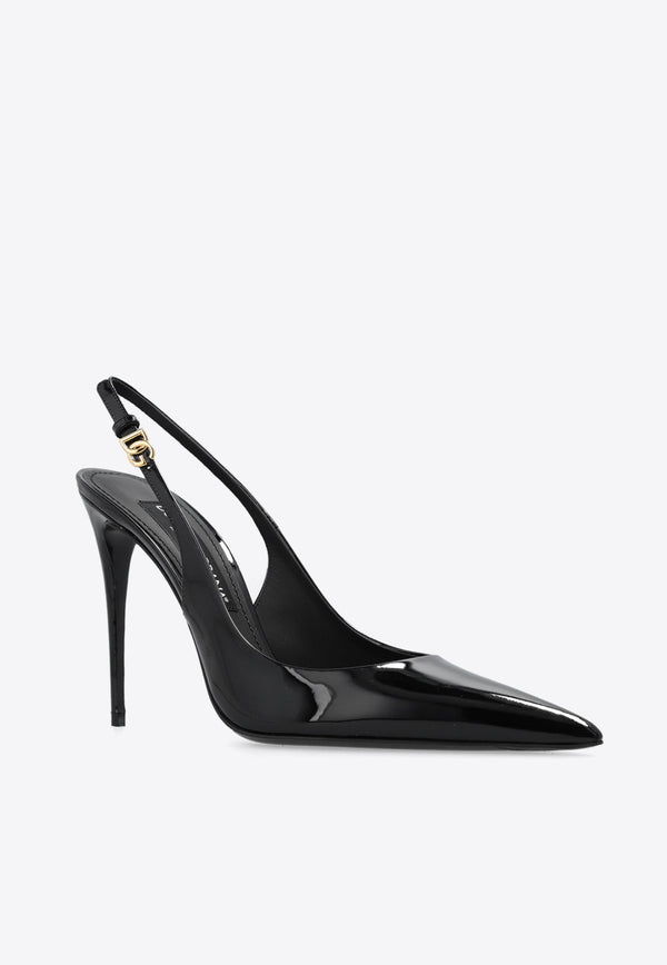 Lollo 105 Patent Leather Pumps