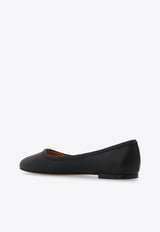 Marcie Calf Leather Ballet Flats