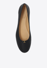 Marcie Calf Leather Ballet Flats