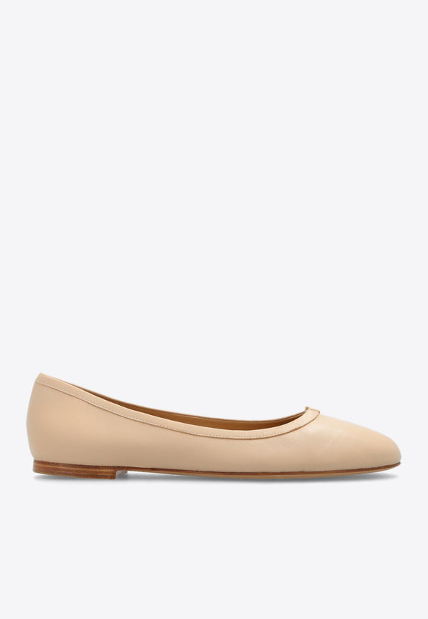 Marcie Leather Ballet Flats