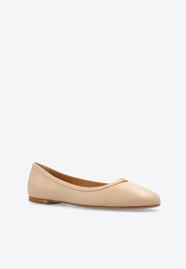 Marcie Leather Ballet Flats