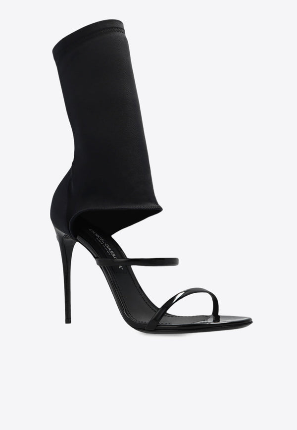 Keira 105 Cut-Out Leather Sandals