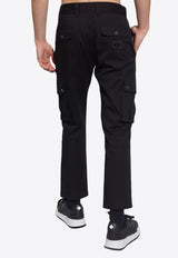 Logo Patch Cargo Pants