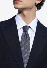 Paisley Silk Jacquard Tie