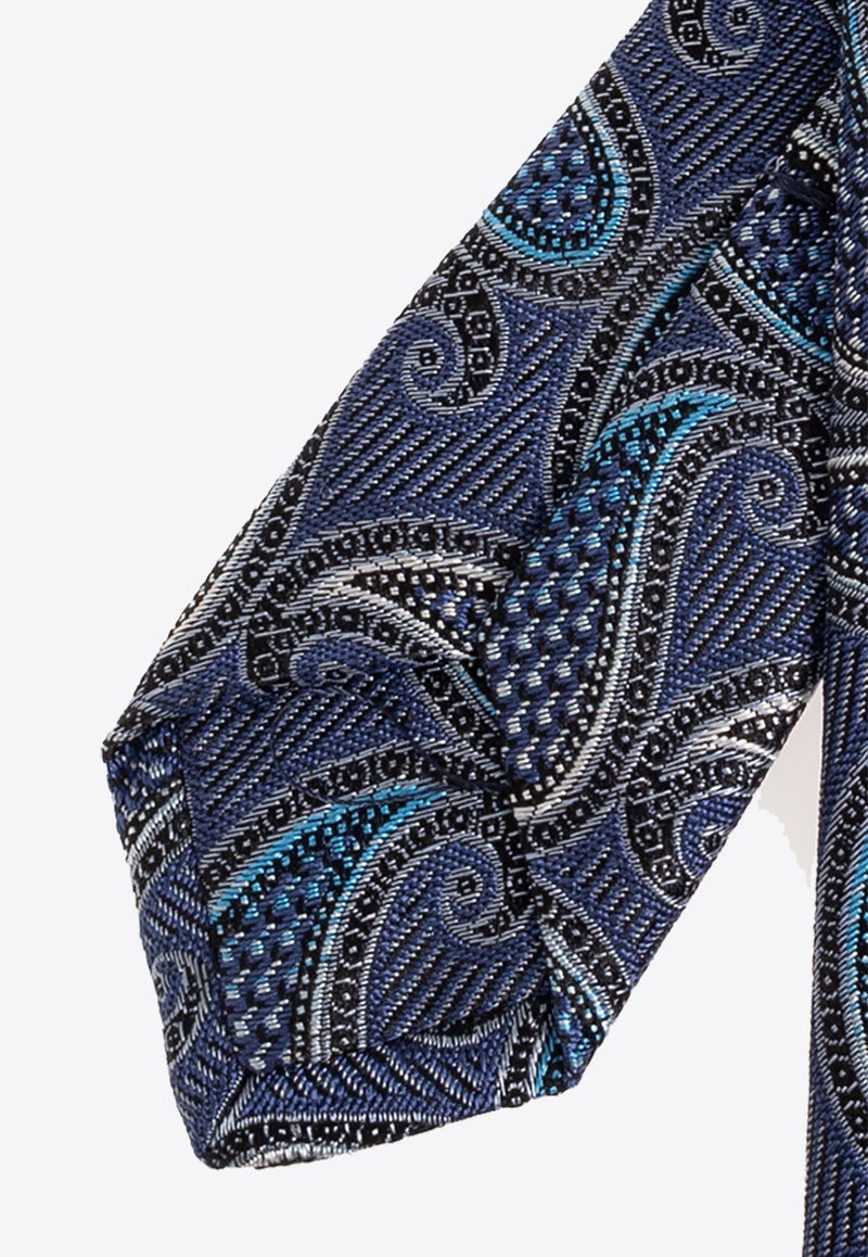 Paisley Silk Jacquard Tie