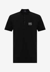 Logo Plaque Polo T-shirt