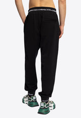 Logo Print Track Pants