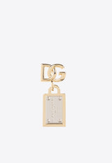 Logo Plaque DG Logo Drop Earrings