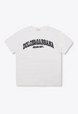 Boys Logo Print Crewneck T-shirt