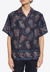 Paisley Print Bowling Shirt