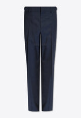 Tailored Pleated Wool Pants