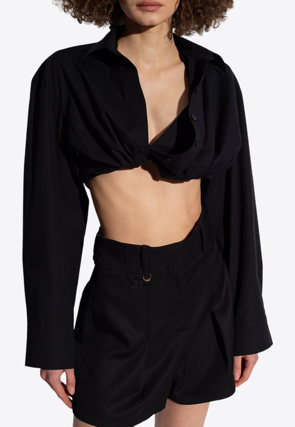 Bahia Long-Sleeved Cropped Shirt