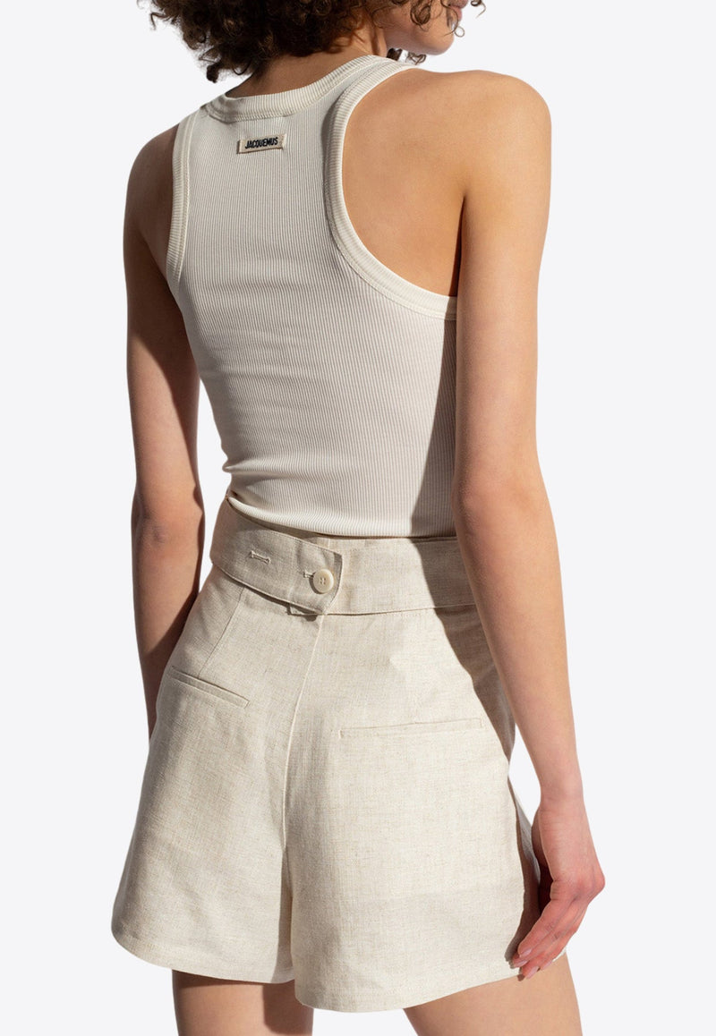 The Grosgrain Sleeveless Bodysuit