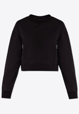 The Gros Grain Cropped Sweatshirt