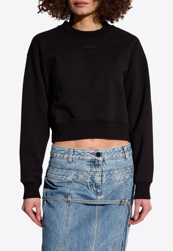 The Gros Grain Cropped Sweatshirt