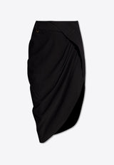 Saudade Asymmetric Wrap Skirt