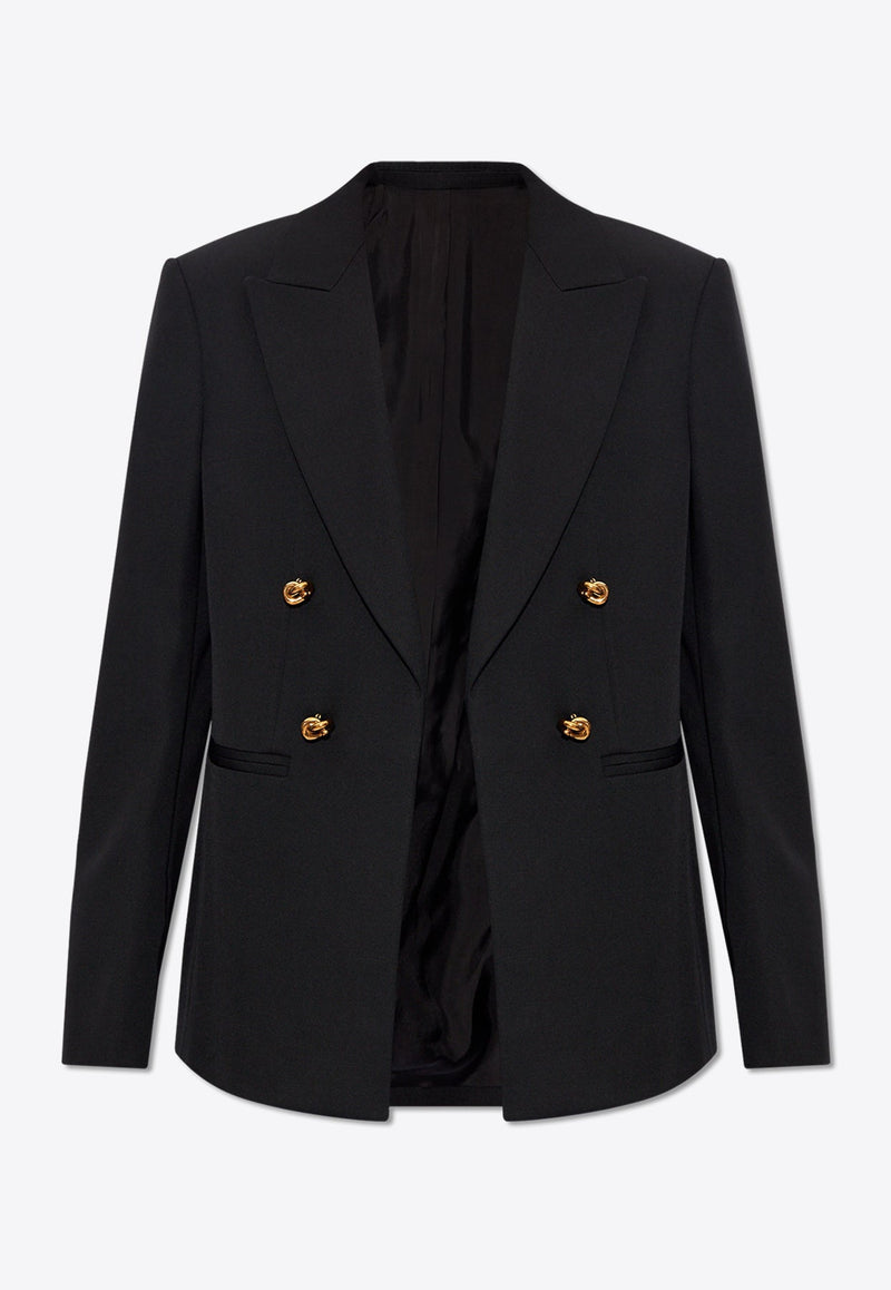 Double-Breasted Wool Blazer