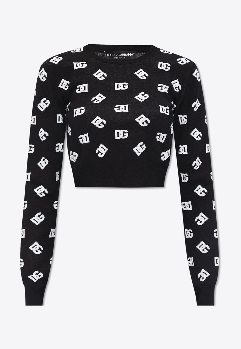 DG Logo Jacquard Sweater