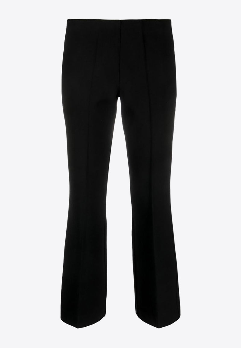 Liliuxy Cropped Flared Wool Pants