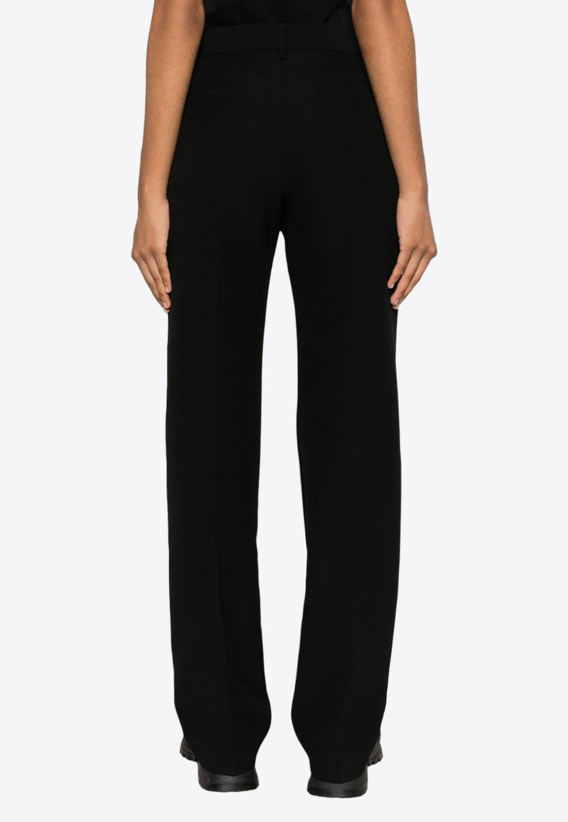 Tailored Straight-Leg Pants