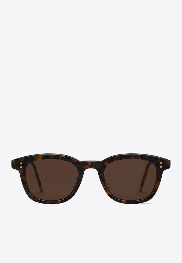 Tokyo Tortoiseshell Rectangular Sunglasses