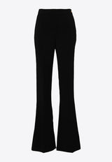 Logo Rivet Tailored Flared Pants