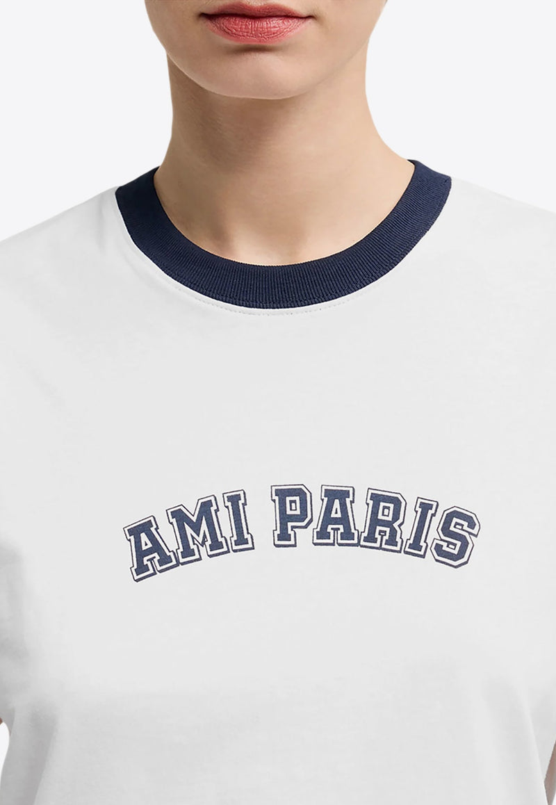 Logo Appliqué Crewneck T-shirt