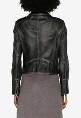 Maverick Short Leather Jacket