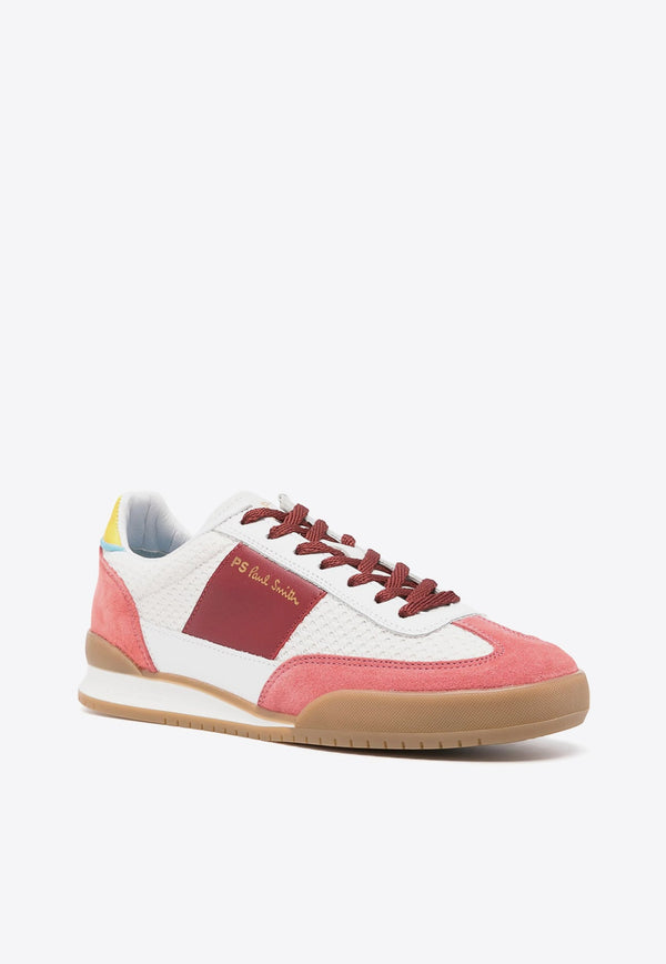 Dover Leather and Suede Low-Top Sneakers