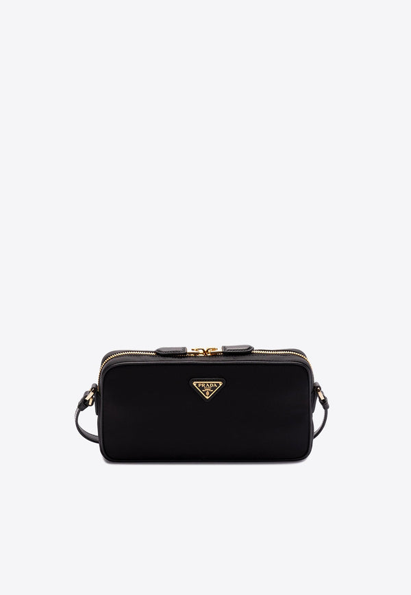 Triangle Logo Crossbody Bag