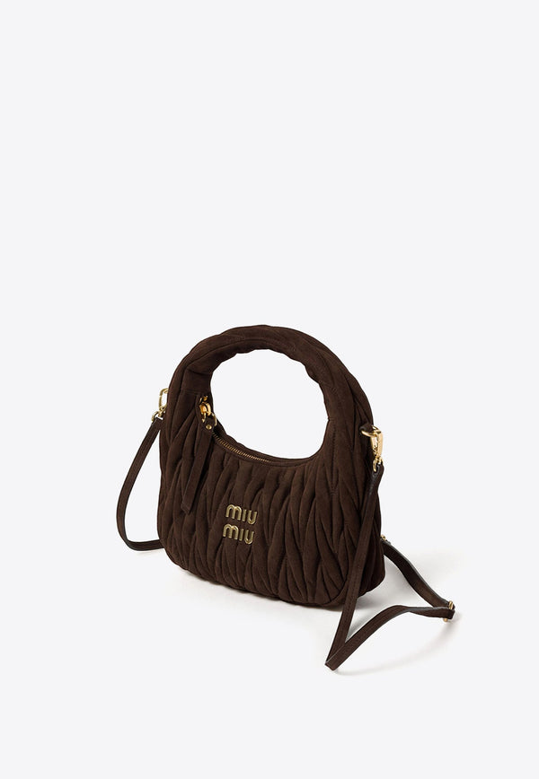 Wander Suede Hobo Bag