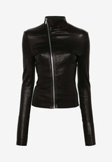 Fees Slim Leather Jacket