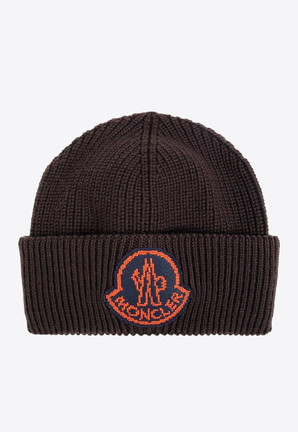 Logo Patch Wool Beanie