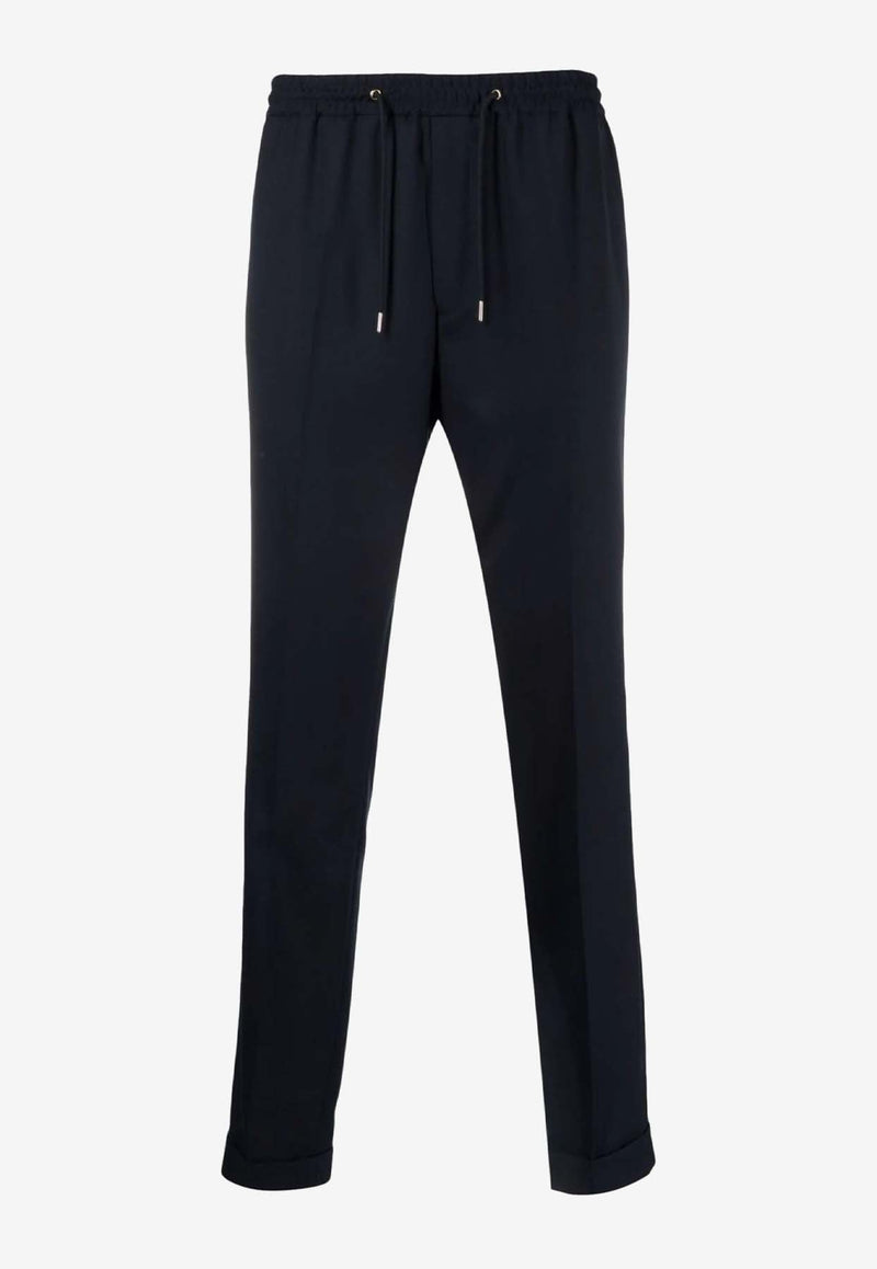 Tapered-Leg Drawstring Pants