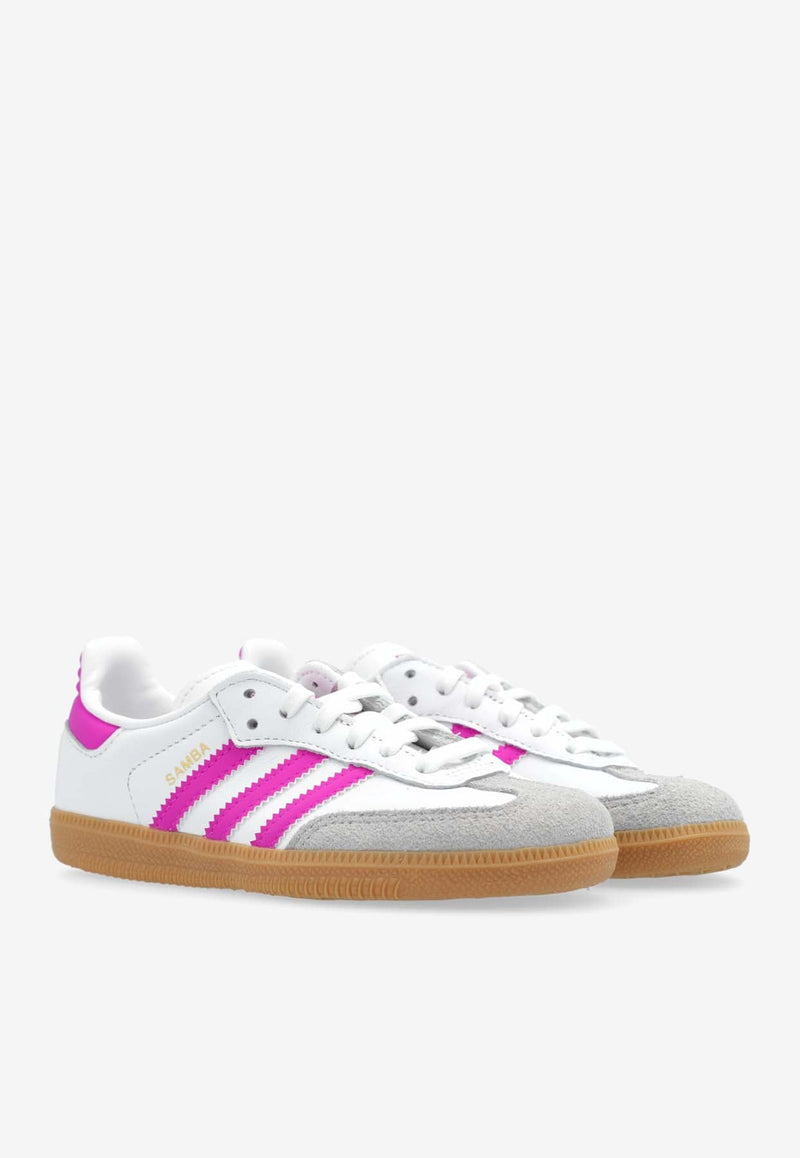 Girls Samba OG Leather Sneakers