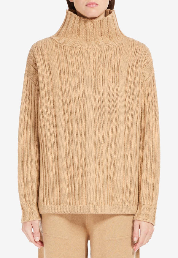 Vitalba Wool-Blend Turtleneck Sweater