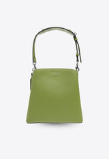 Willow Pebbled Leather Bucket Bag