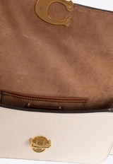 Studio Baguette Leather Crossbody Bag