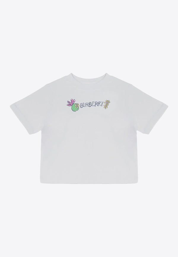 Babies Pond Print Logo T-shirt