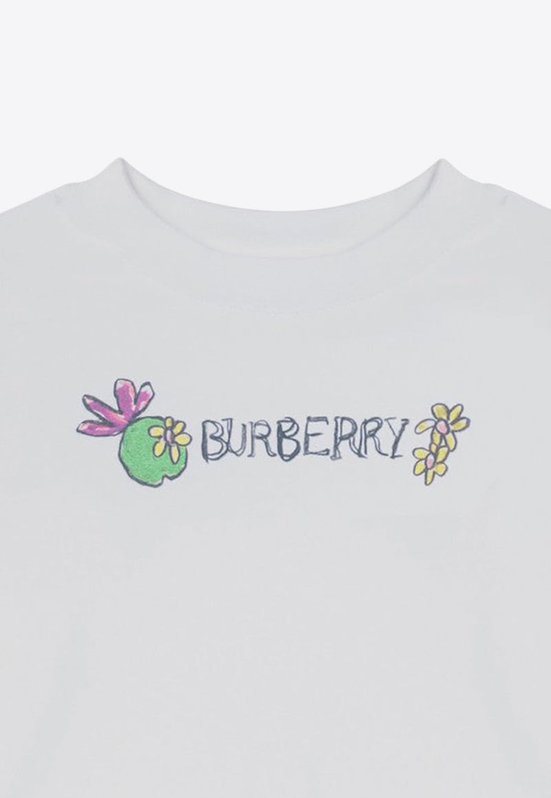 Babies Pond Print Logo T-shirt