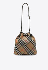 Medium Vintage Check Bucket Bag