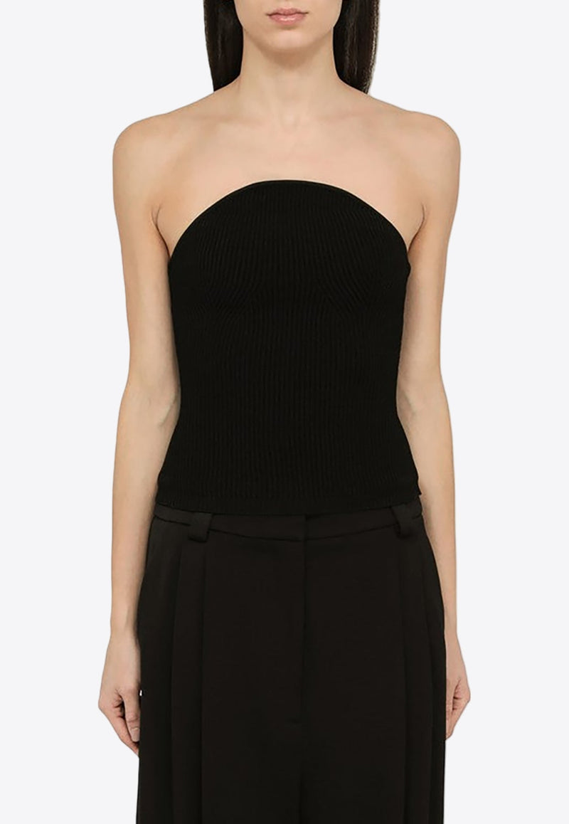 Jericho Strapless Knitted Top