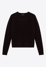 Cashmere and Silk Crewneck Sweater
