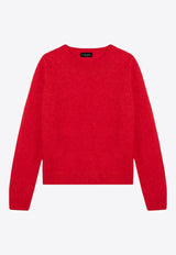 Cashmere and Silk Crewneck Sweater