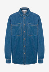 Teddy Bear Denim Shirt