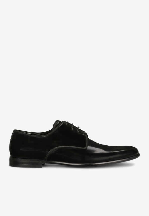 Brushed Calfskin Derby Shoes