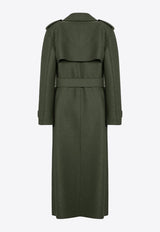 Belted Long Wool Coat