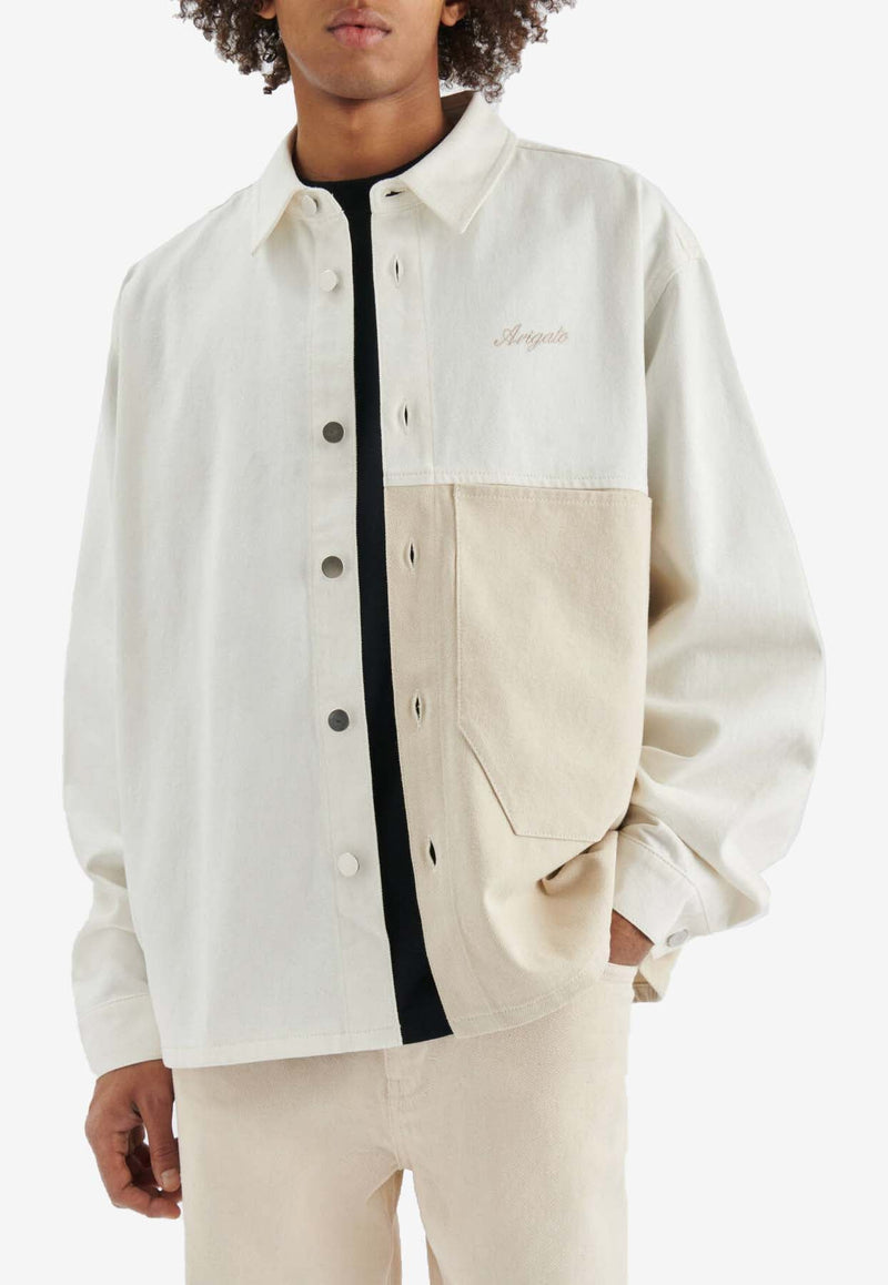 Block Long-Sleeved Shirt